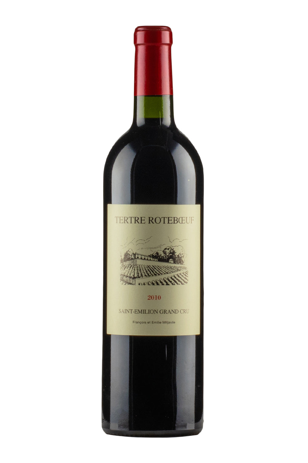 Bottle of Château Tertre Roteboeuf 2010