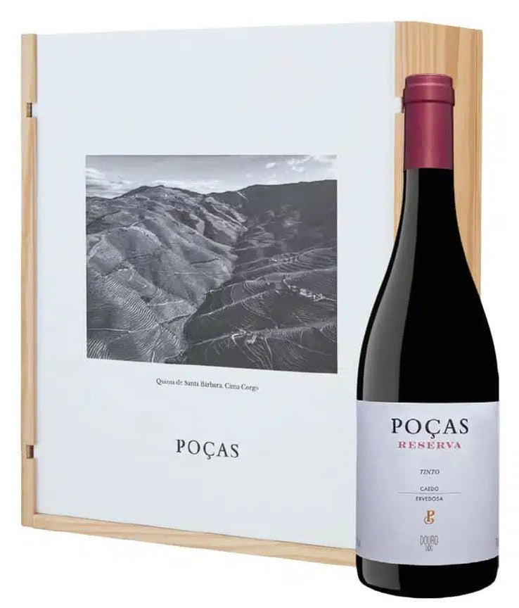 Pack de três garrafas Poças Reserva Tinto 2022
