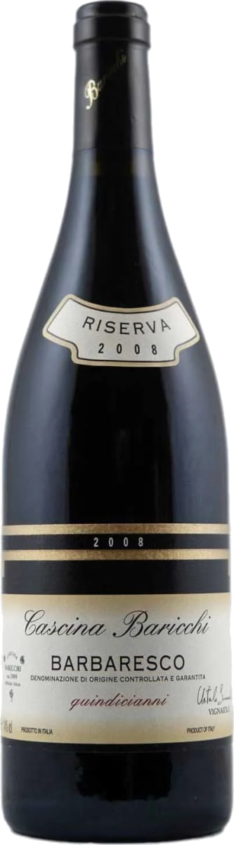 Cascina Baricchi Barbaresco Riserva Quindicianni 2008 - Vinogrande