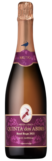 Espumante Quinta dos Abibes Rosé Baga Bruto 2022