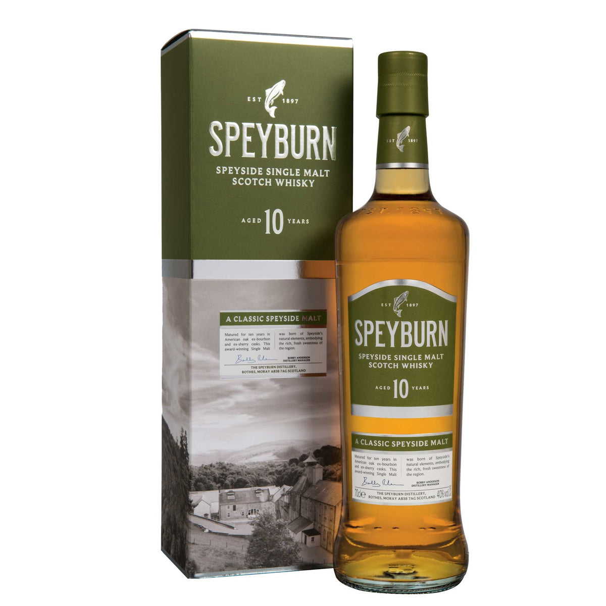 Botella de Speyburn 10 Anos