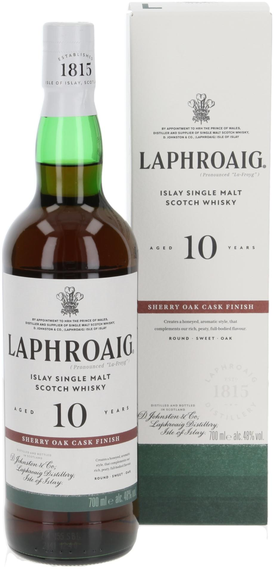 Laphroaig 10 Anos Sherry Oak Finish - Vinogrande