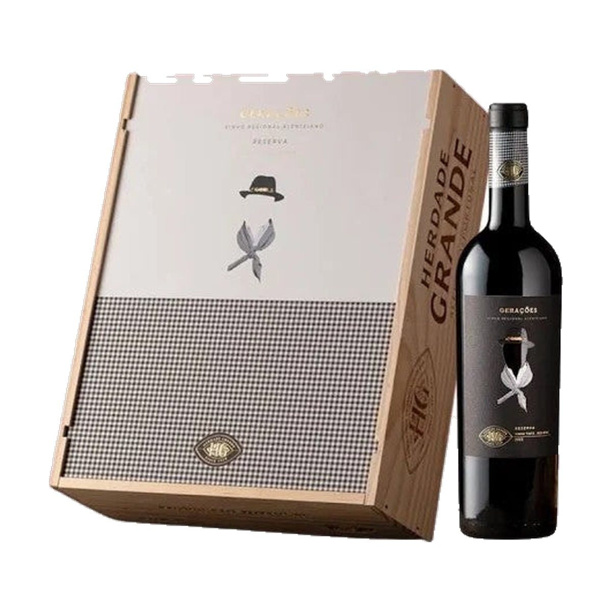 Pack de três garrafas Herdade Grande Tinto 2022
