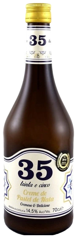 Licor 35 creme de pastel de nata - Vinogrande