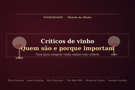 Críticos de vinho — capa do guia Vinogrande para comprar online com critério