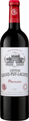 Botella de Château Grand-Puy-Lacoste 2023 — vino tinto