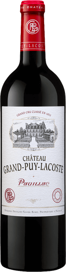 Garrafa de Château Grand-Puy-Lacoste 2023 — vinho tinto