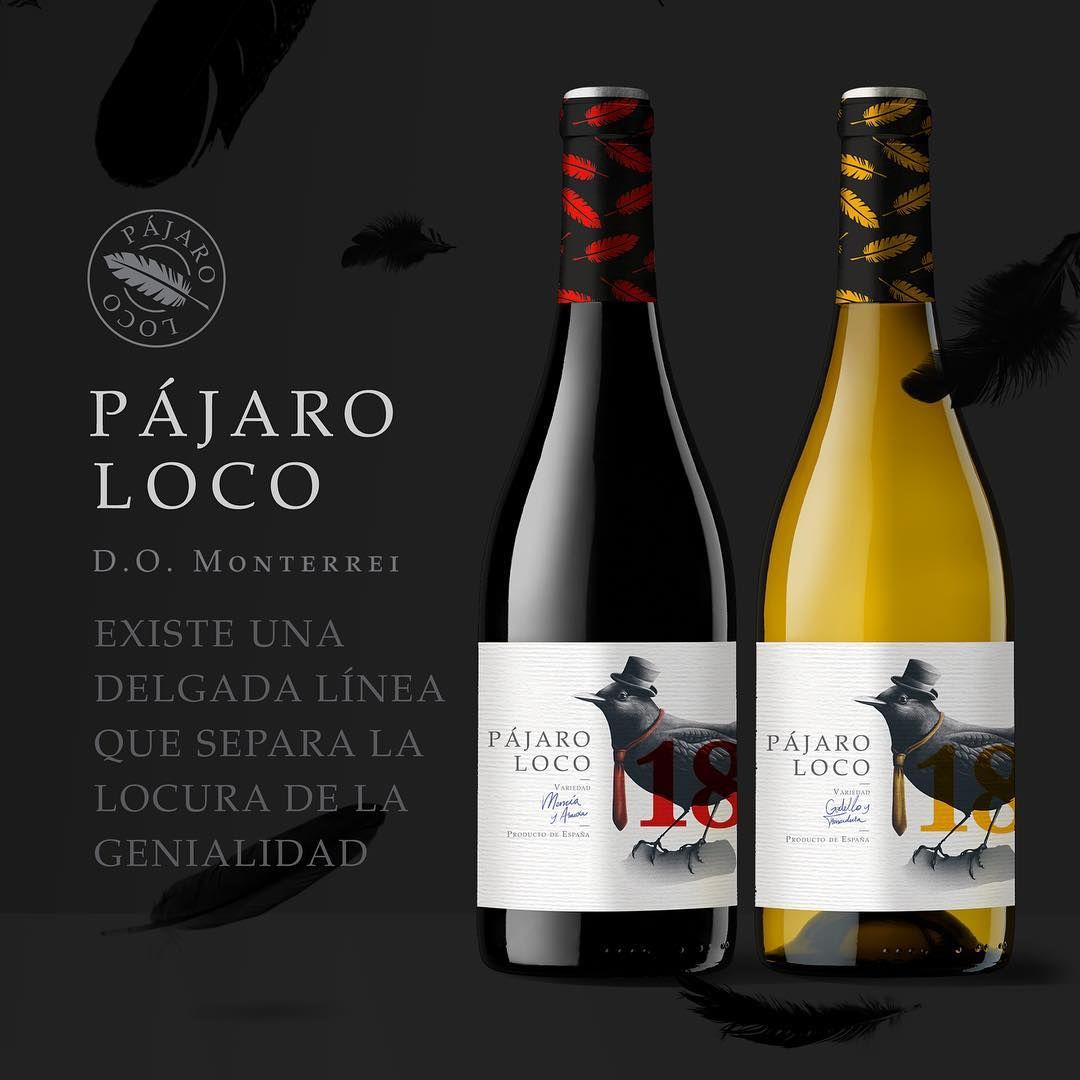 Vino Blanco Pájaro Loco Godello 2022 