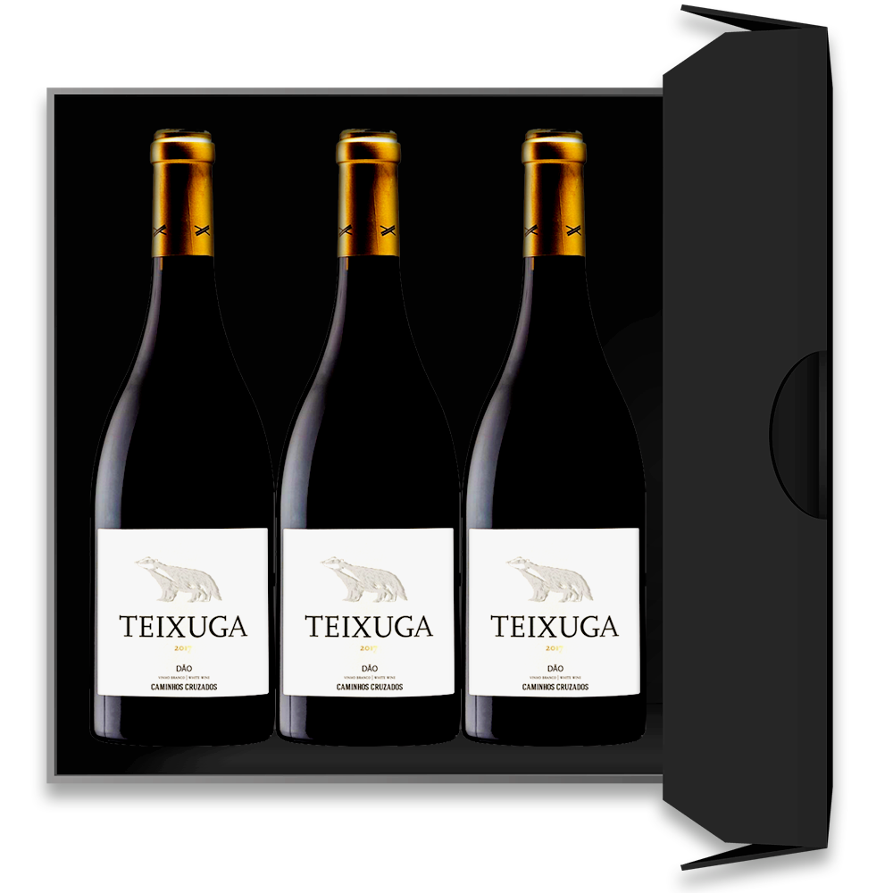 Conjunto de 3 Garrafas de Teixuga Tinto 2018 - Vinogrande