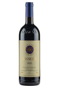 Bottle of Sassicaia 2022