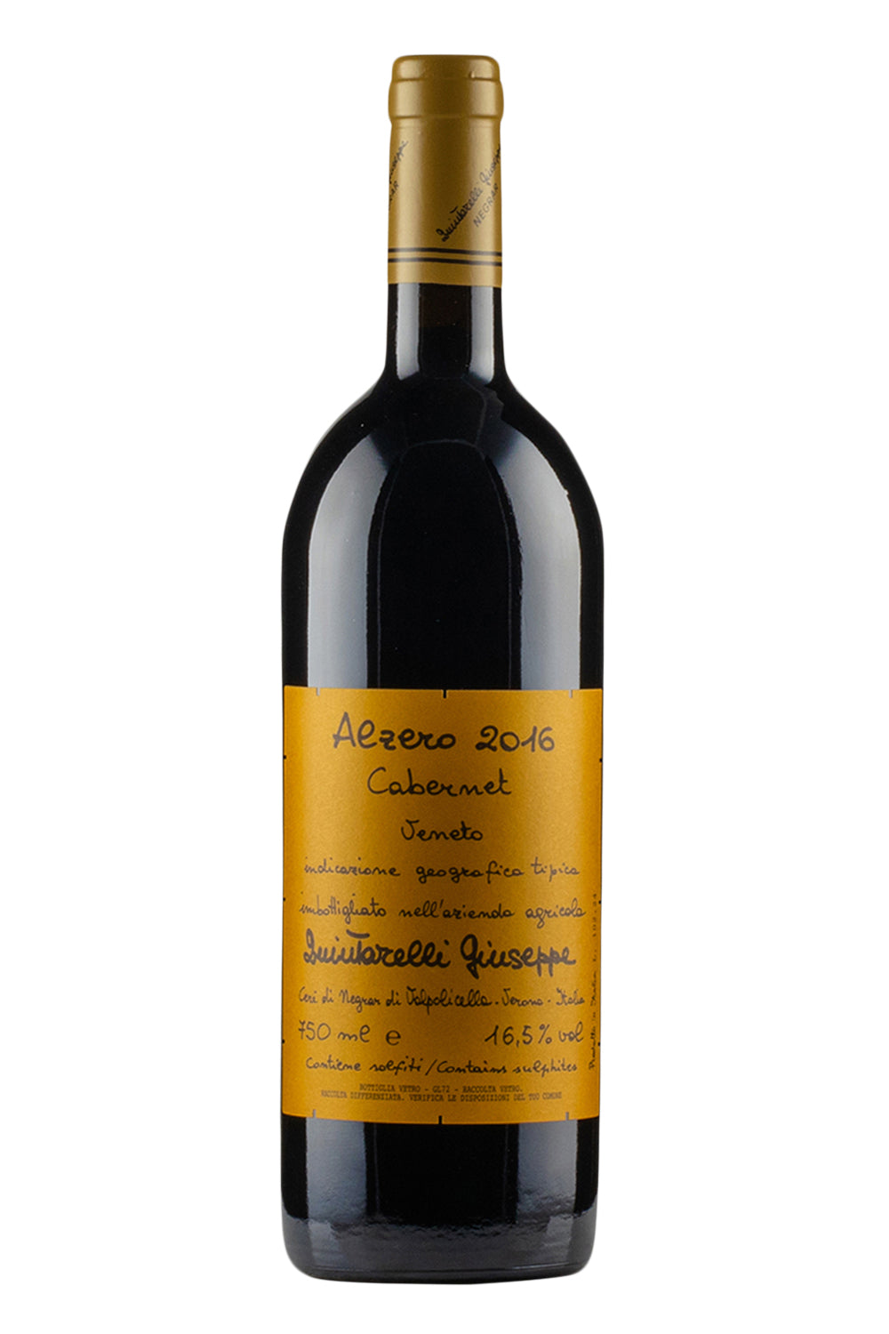 Bottle of Quintarelli Alzero 2016