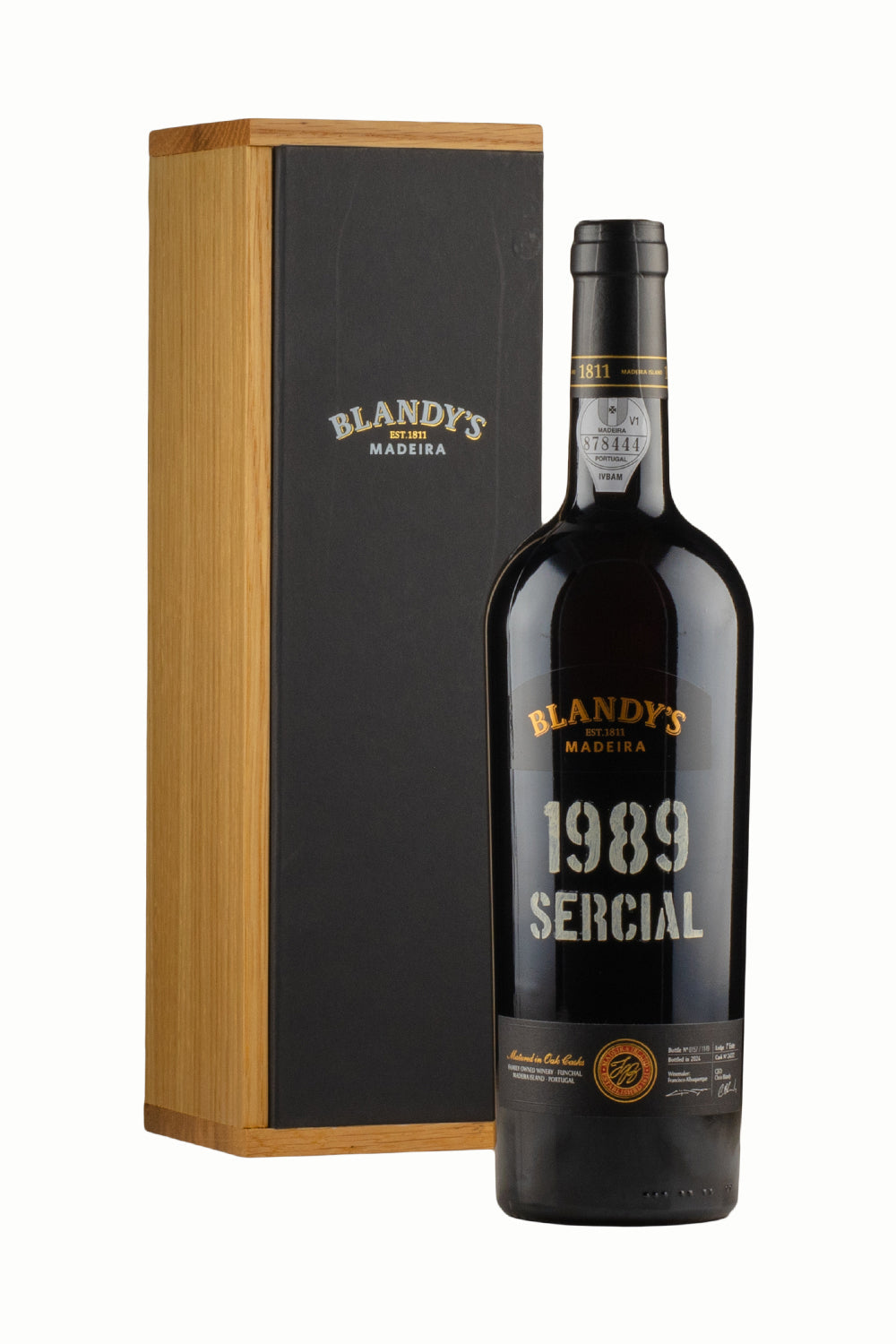 Bottle of Blandy's Sercial 1989 Madeira