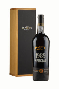 Botella de Blandy's Sercial 1989 Madeira