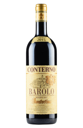 Bottle of Giacomo Conterno Monfortino Barolo Riserva 2015