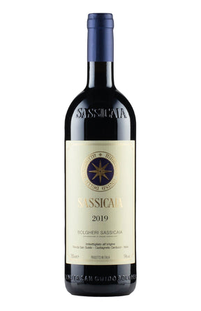Botella de Sassicaia 2019