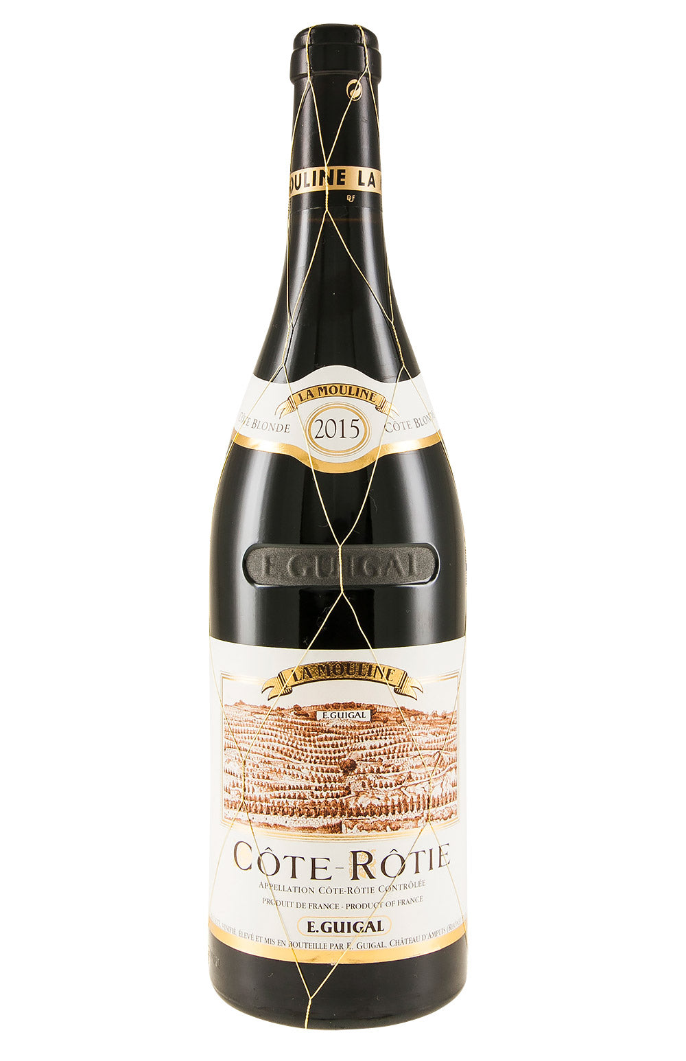 Bottle of E. Guigal Côte-Rôtie La Mouline 2015