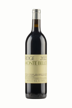 Botella de Ridge Monte Bello 2022