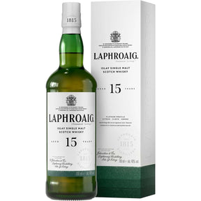 Bottle of Laphroaig 15 Anos