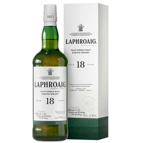 Bottle of Laphroaig 18 Anos