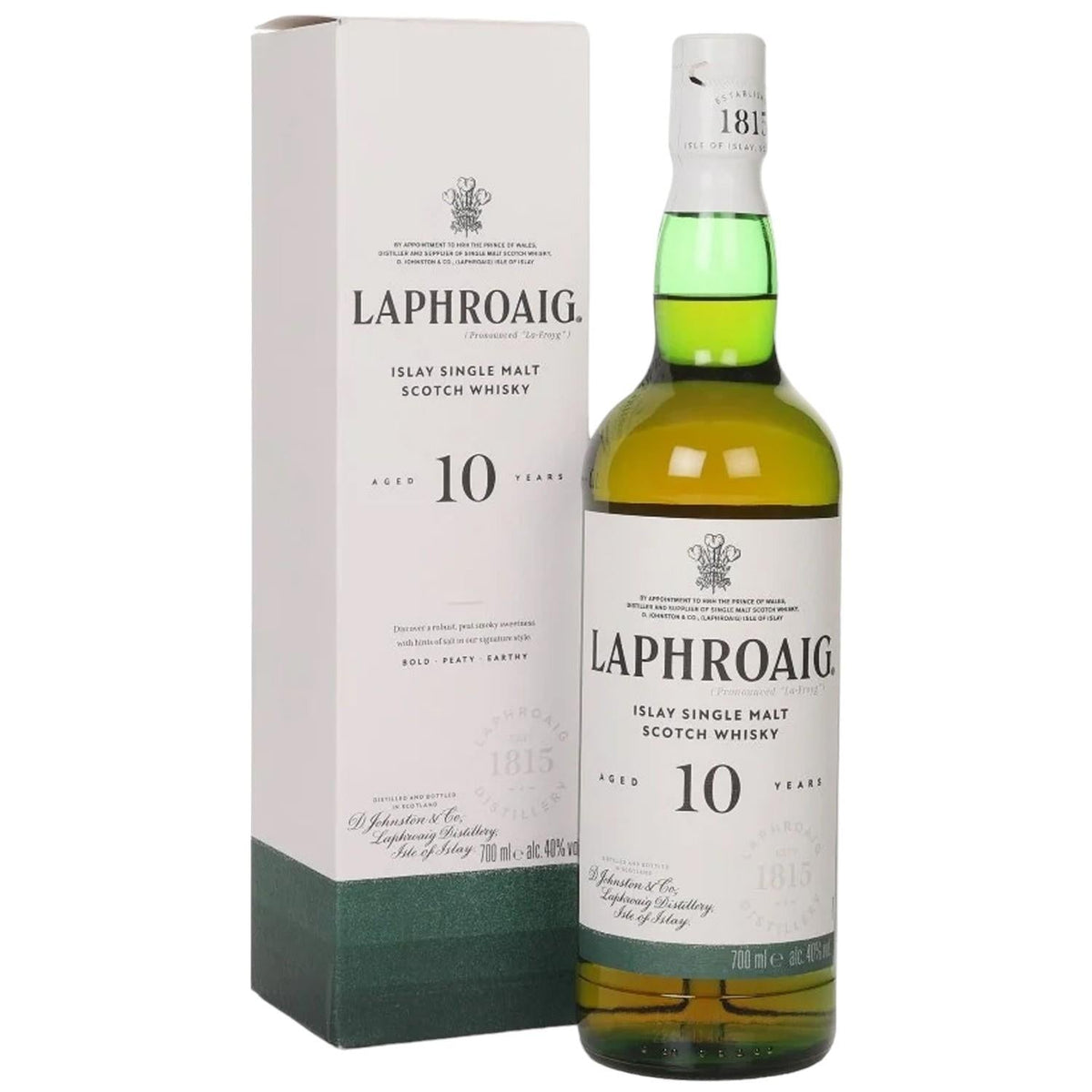 Botella de Laphroaig 10 Anos