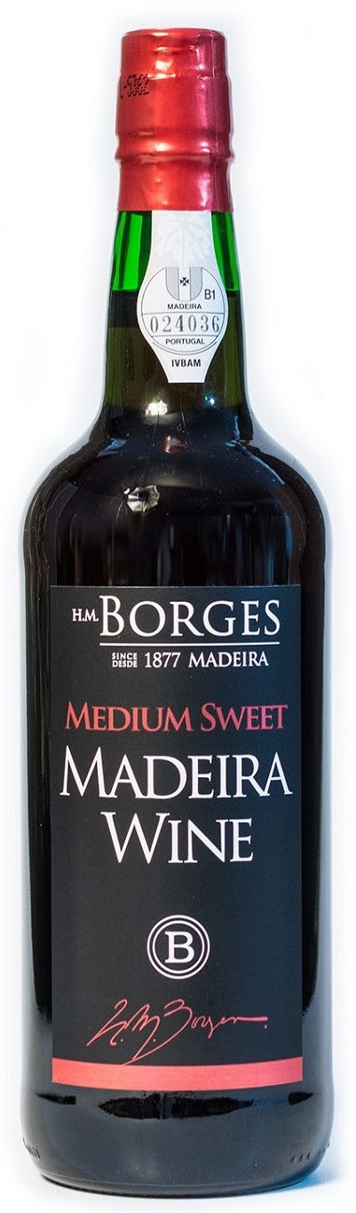 H.M. Borges 3 Anos Meio Doce Madeira - Vinogrande