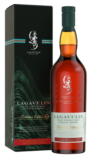 Botella de Lagavulin Distillers Edition