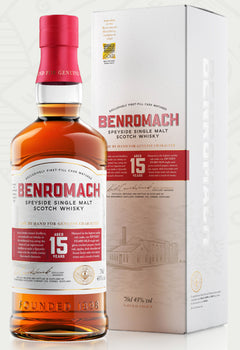 Botella de Benromach 15 Anos