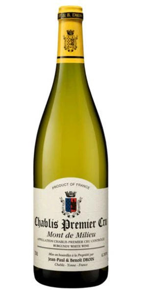 Jean-Paul e Benoît Droin Chablis Premier Cru Mont de Milieu 2023 - Vinogrande