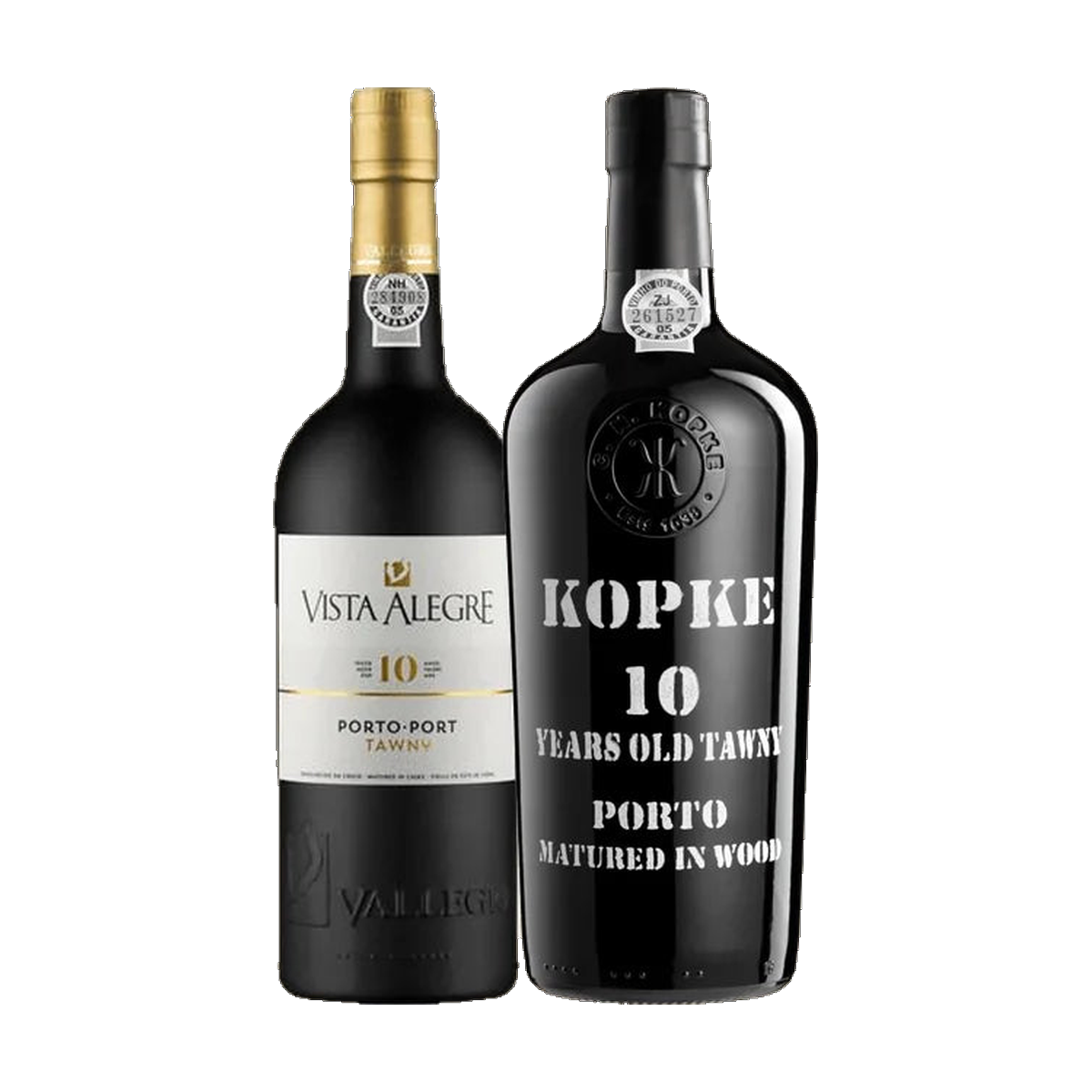 Pack Natal Porto 10 Anos (Vista Alegre + Kopke) — 2 garrafas
