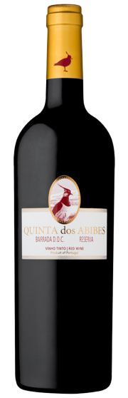 Bottle of Quinta dos Abibes Reserva Tinto 2019 — red wine