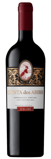 Bottle of Quinta dos Abibes Sublime Tinto 2019 — red wine