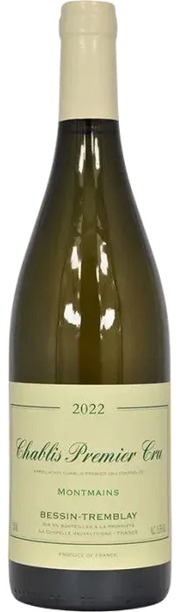 Bessin Tremblay Chablis Premier Cru Montmains 2022 - Vinogrande