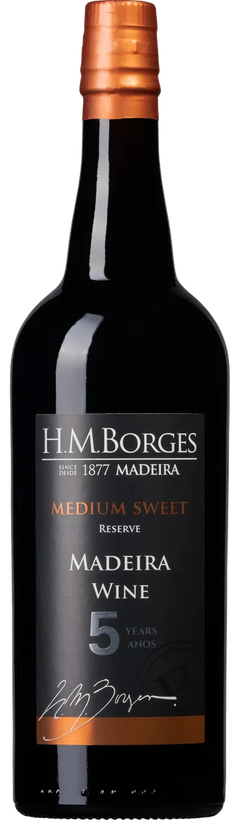 H.M. Borges Reserva 5 Anos Meio Doce Madeira - Vinogrande