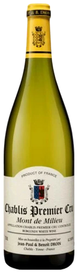 Jean-Paul e Benoît Droin Chablis Premier Cru Mont de Milieu 2023 - Vinogrande