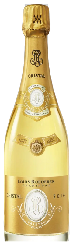 Bottle of Louis Roederer Cristal 2016