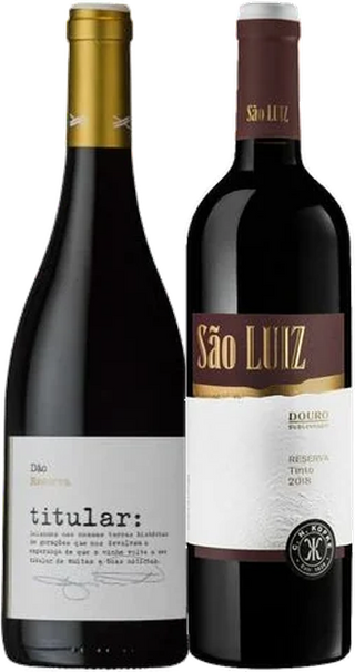 Pack Natal Entrada Douro & Dão — Titular Reserva Tinto + Kopke São Luiz Reserva Tinto (2 garrafas)