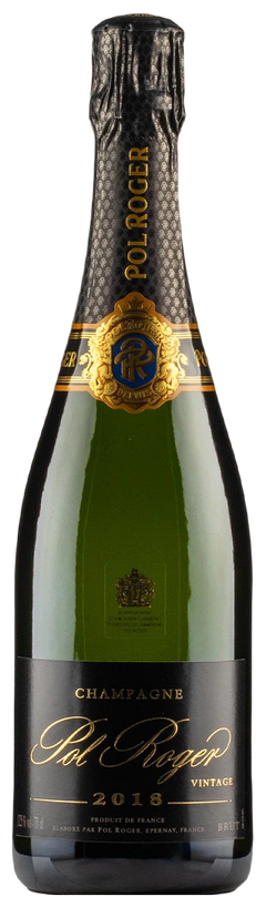Botella de Pol Roger Brut Vintage 2018