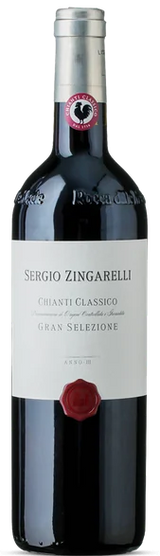 Botella de Rocca delle Macìe Chianti Classico DOCG Gran Selezione Sergio Zingarelli Tinto 2020 — vino tinto