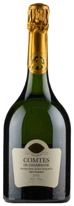 Bottle of Taittinger Comtes de Champagne Blanc de Blancs 2013
