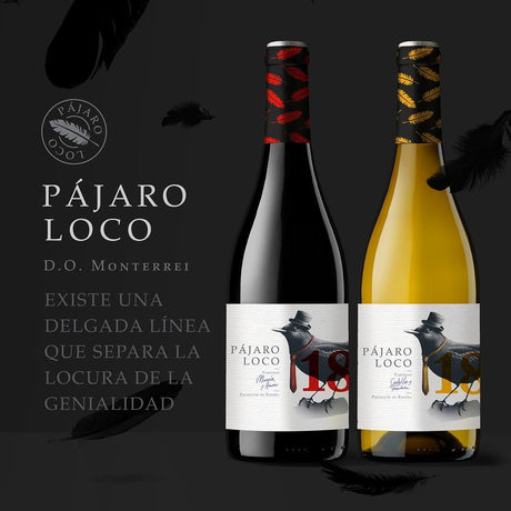 Vino Blanco Pájaro Loco Godello 2023 - Vinogrande