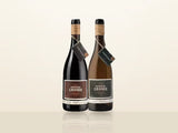 Pack Natal Amphora Alentejo: Herdade Grande Amphora Red 2021 and Amphora White 2020, side by side