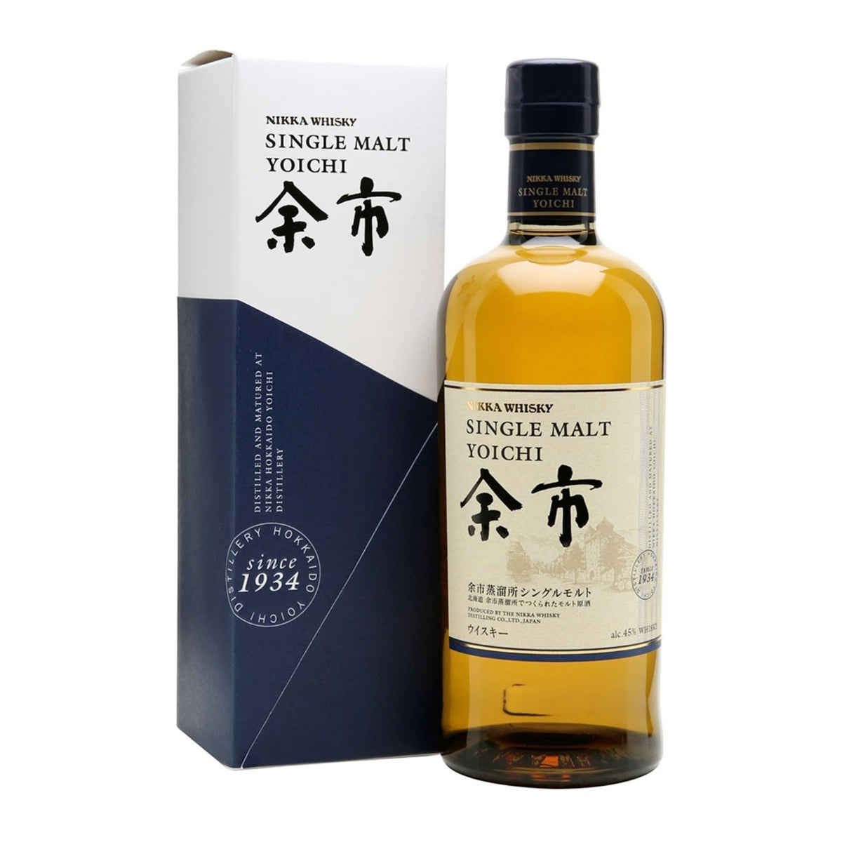Botella de Nikka Yoichi Single Malt