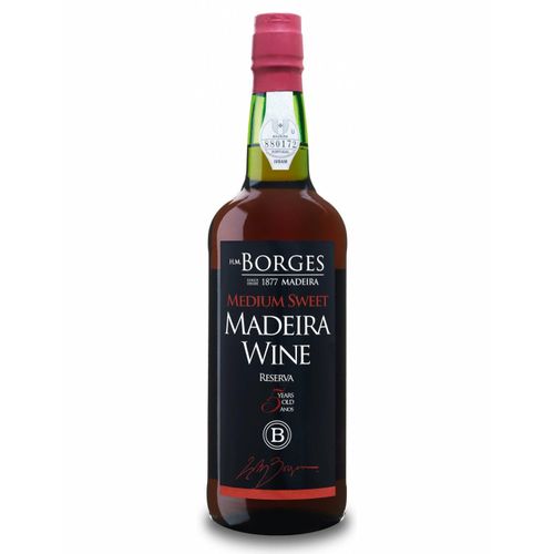 H.M. Borges Reserva 5 Anos Meio Doce Madeira - Vinogrande